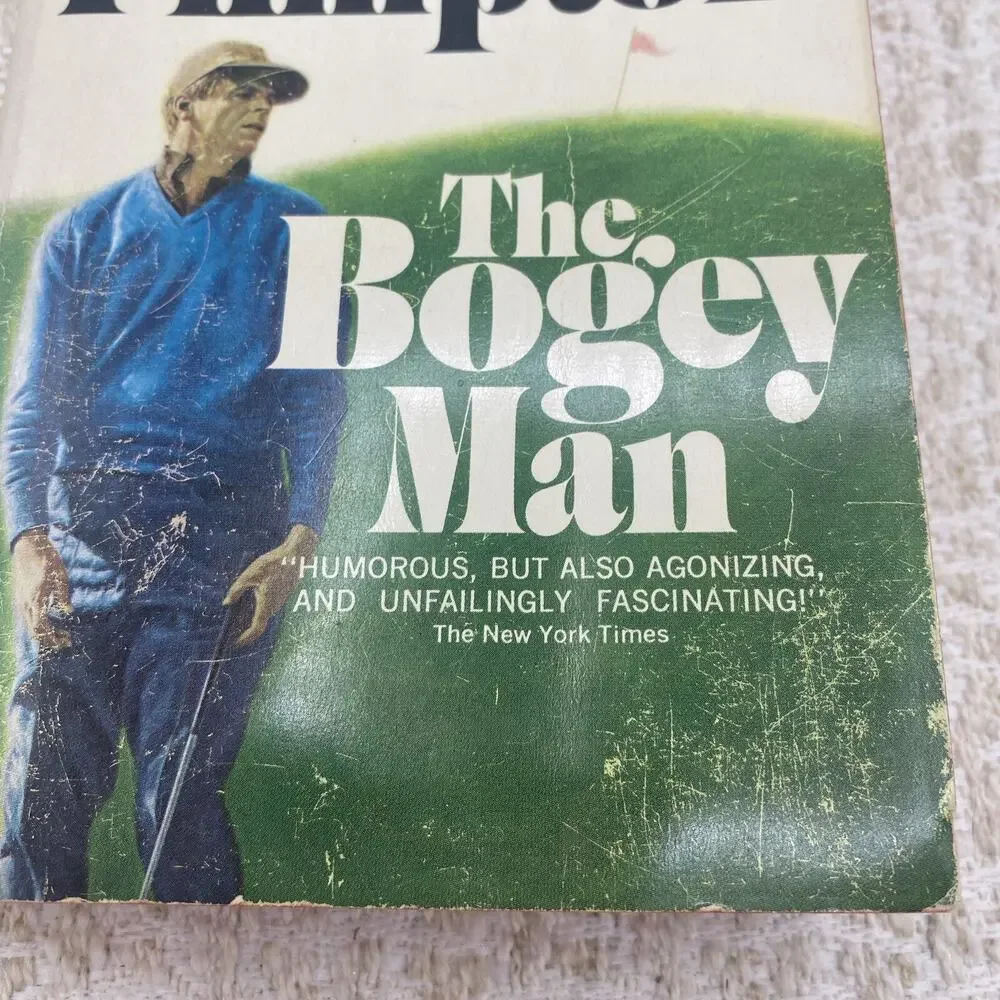 Plimpton, George THE BOGEY MAN Paperback First Avon Printing November 1969